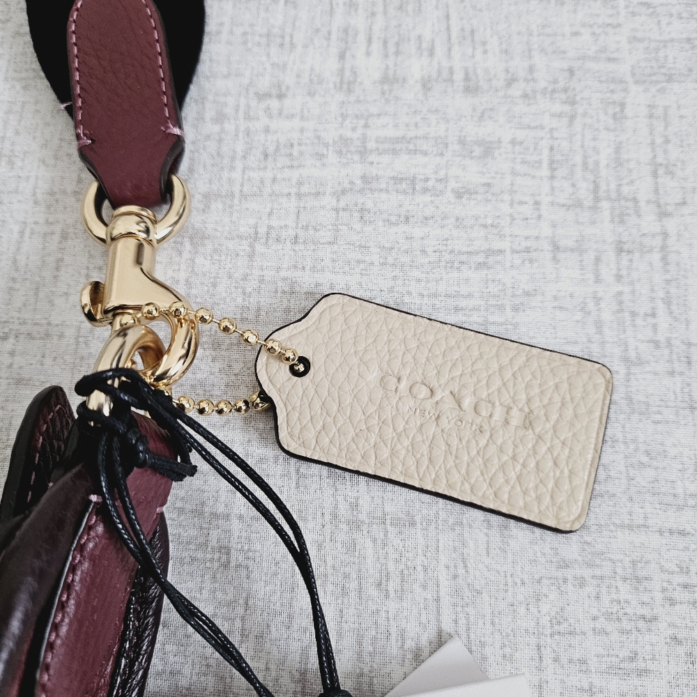 🆕COACH Dempsey File Bag In Signature Jacquard With Stripe And Coach Patch CA195 - Picture 4 of 12